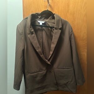 Old Navy Chocolate Brown Blazer
